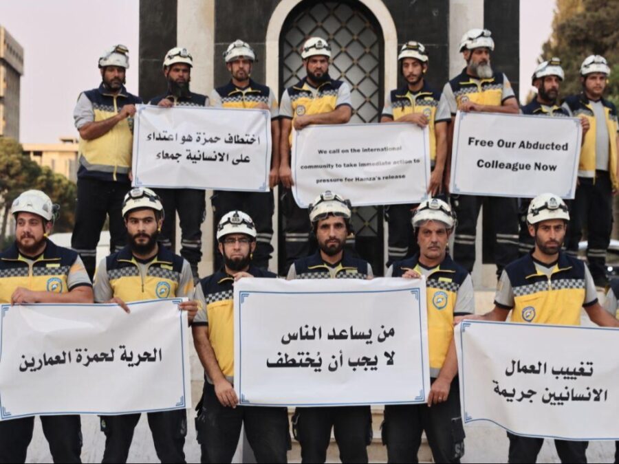 الدفاع المدني يطالب بالكشف عن مصير حمزة العمارين بعد 70 يوماً على اختطافه في السويداء