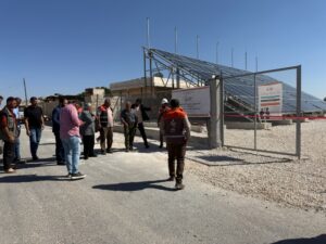 افتتاح محطتي مياه في بلدة عنجارة بريف حلب