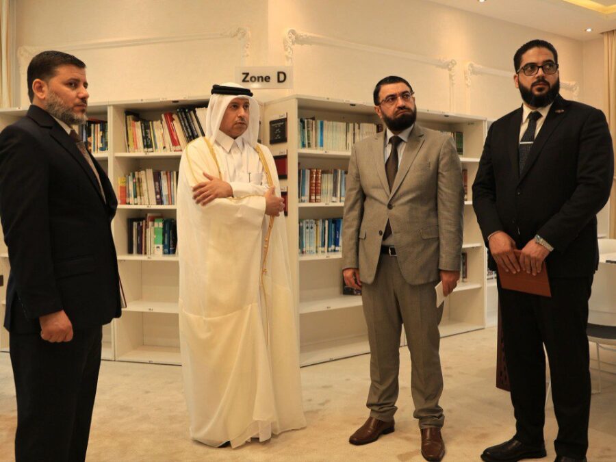 وزير العدل يبحث مع مسؤولين قطريين تعزيز التعاون القضائي وتبادل الخبرات