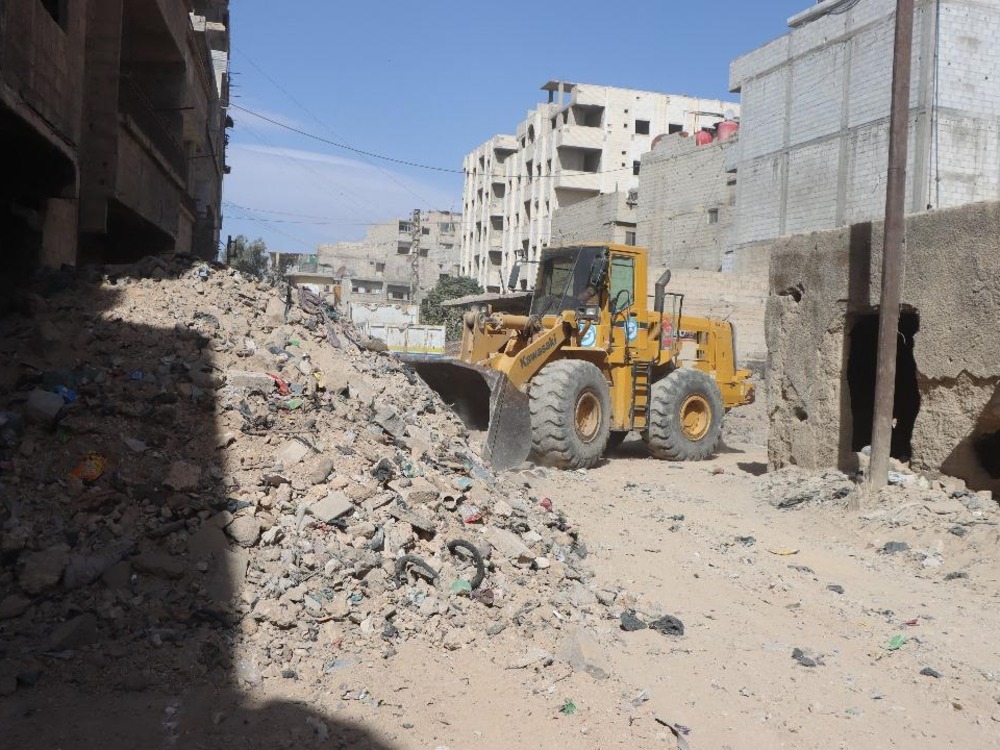 الدفاع المدني للإخبارية: أزلنا أكثر من 800 ألف متر مكعب من الأنقاض منذ تحرير سوريا