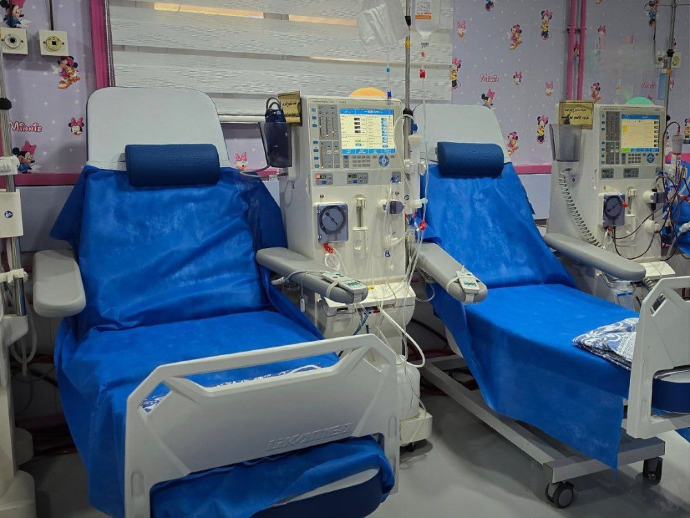 الصحة تفتتح قسم غسيل الكلى للأطفال في مشفى المجتهد
