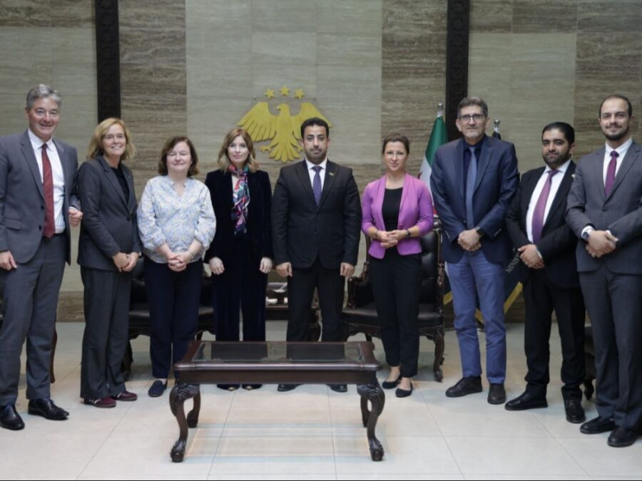 وزير الصحة يبحث مع وفد أوروبي سبل دعم القطاع الصحي في البلاد