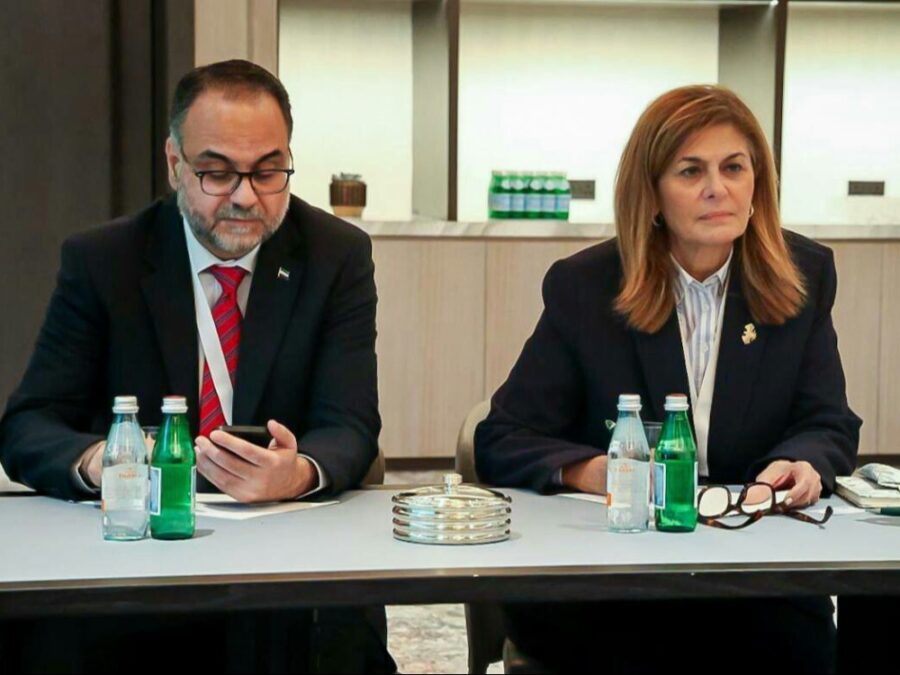 وزيرة الشؤون الاجتماعية والعمل تلتقي مدير عام مركز العمل الإسلامي في الدوحة