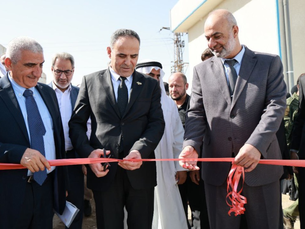 وزير الزراعة يفتتح معملاً للألبان والأجبان بريف دير الزور لدعم الإنتاج المحلي