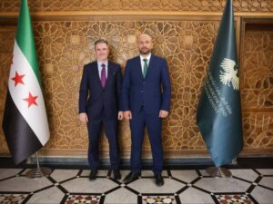 وزير الطوارئ يبحث مع دبلوماسيين أوروبيين مجالات مكافحة الألغام والاستجابة الطارئة