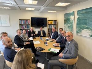 وزير المالية وحاكم المركزي يبحثان مع صندوق النقد الدولي بناء القدرات المصرفية