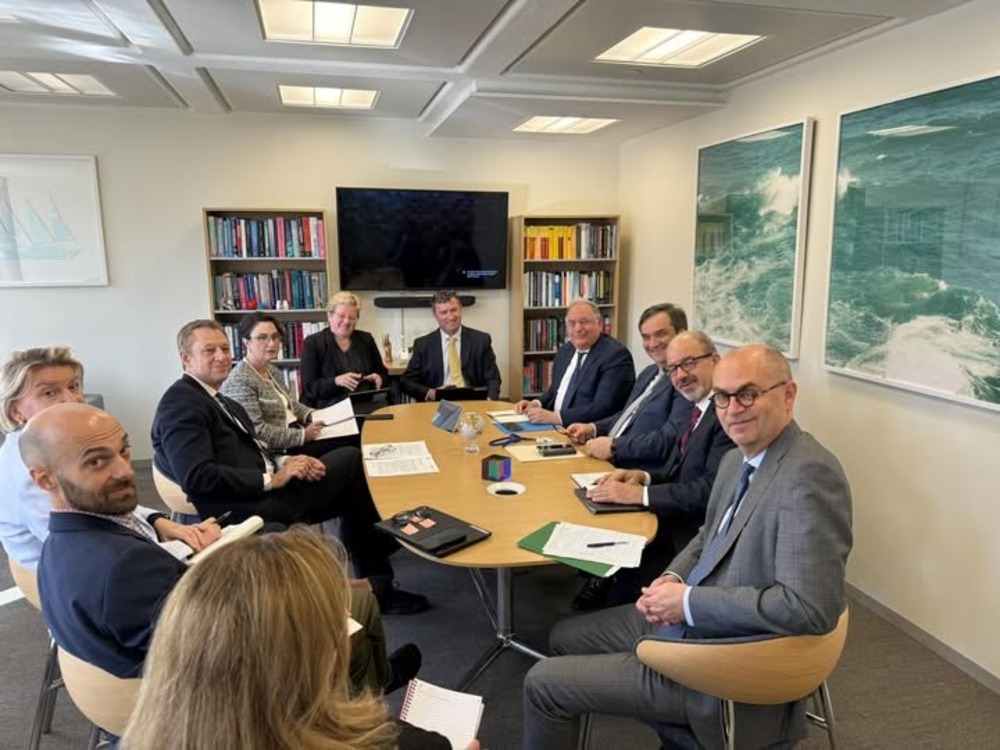 وزير المالية وحاكم المركزي يبحثان مع صندوق النقد الدولي بناء القدرات المصرفية