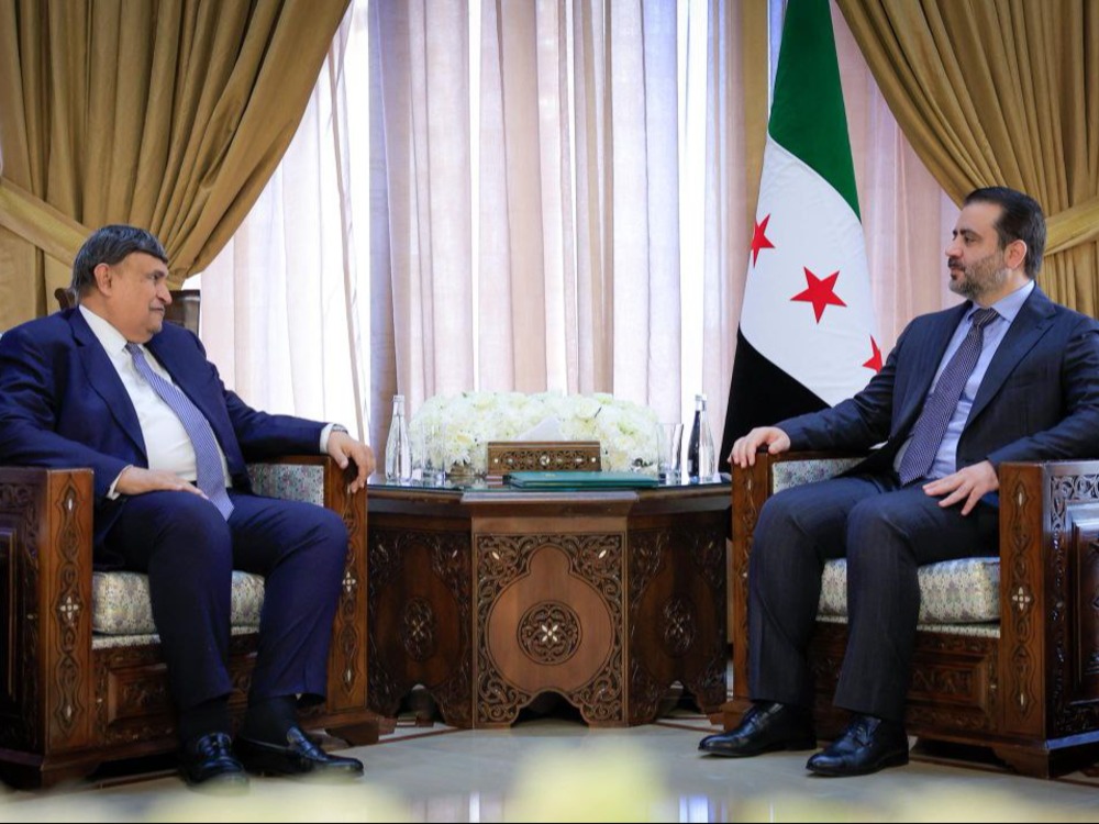 الشيباني يبحث مع وفد من شبكة "الآغا خان" التعاون في مجالات التنمية والخدمات الاجتماعية