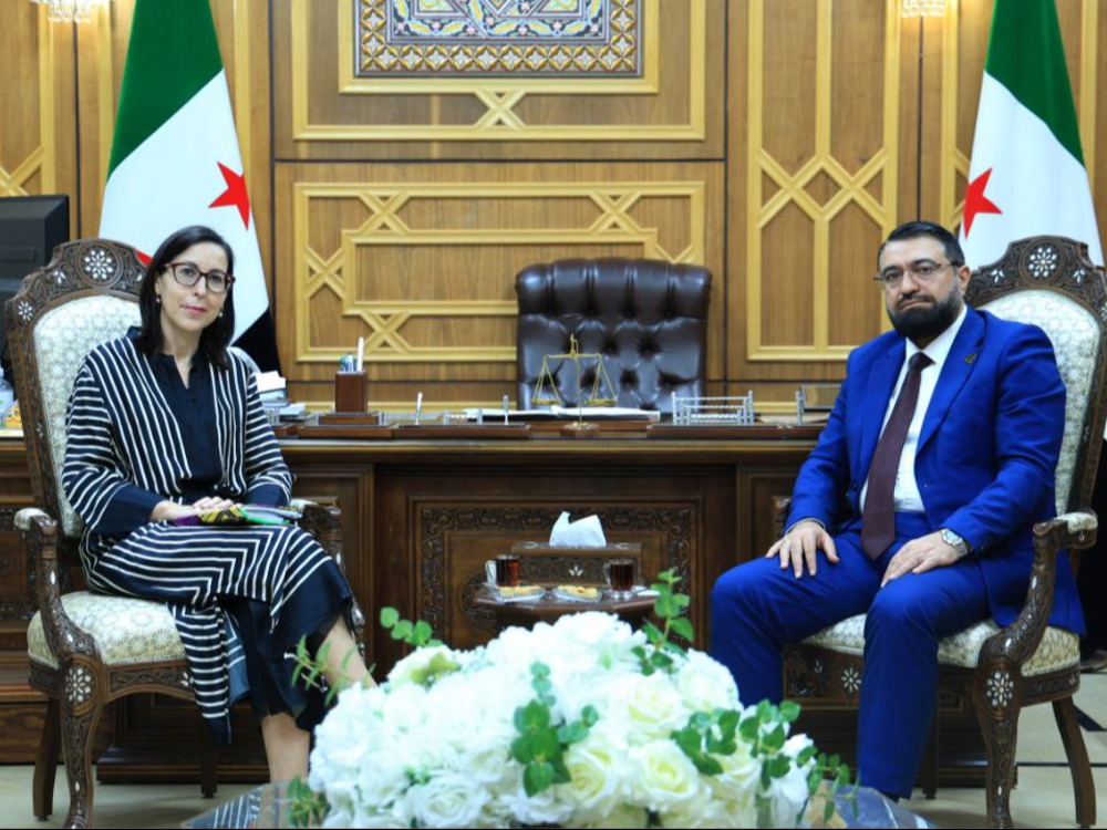 وزير العدل يبحث مع وفد اليونيسف حماية حقوق الطفل بسوريا