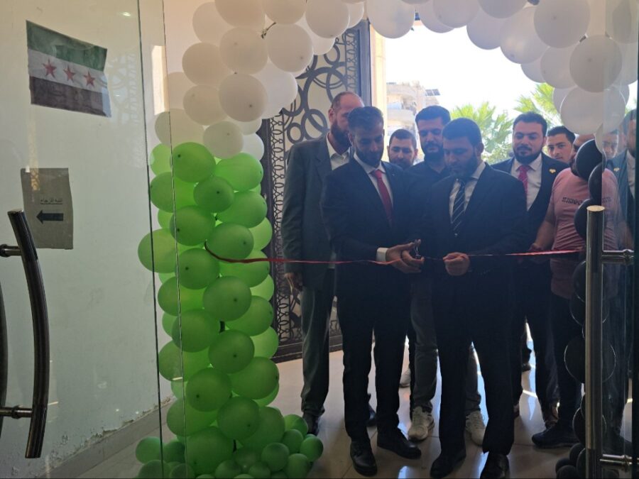 بنظام إلكتروني حديث.. افتتاح مركز جديد للشؤون المدنية في مدينة حماة