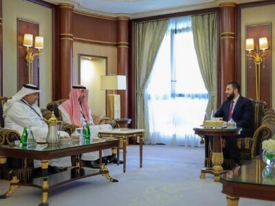 الرئيس الشرع يلتقي برئيسي مجلس إدارة البنك السعودي الفرنسي ومصرف الإنماء لتعزيز التعاون المالي