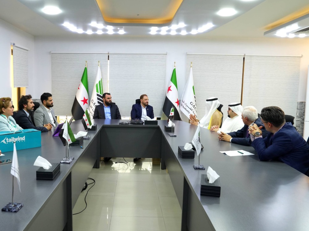 اجتماع سوري - كويتي لبحث فرص الاستثمار في قطاع الطيران المدني