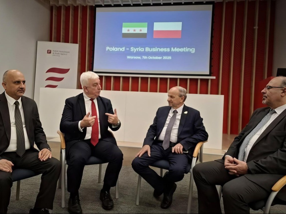 وفد اقتصادي سوري يبحث في بولندا فرص الاستثمار المشترك