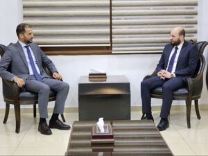 وزير الطاقة يلتقي السفير الليبي لتفعيل آليات تعاون مشتركة في مجالات النفط والغاز