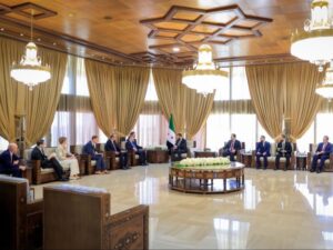 الرئيس الشرع يستقبل في دمشق وفداً ألمانياً برئاسة وزير الخارجية الاتحادي