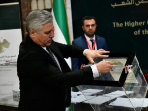 الهيئات الناخبة في تل أبيض ورأس العين تدلي بأصواتها لانتخاب أعضاء مجلس الشعب