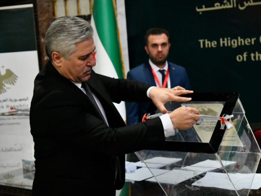 الهيئات الناخبة في تل أبيض ورأس العين تدلي بأصواتها لانتخاب أعضاء مجلس الشعب