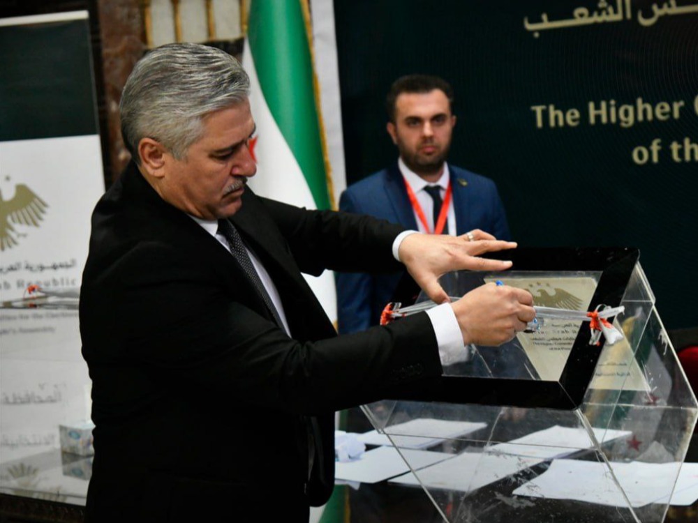 الهيئات الناخبة في تل أبيض ورأس العين تدلي بأصواتها لانتخاب أعضاء مجلس الشعب