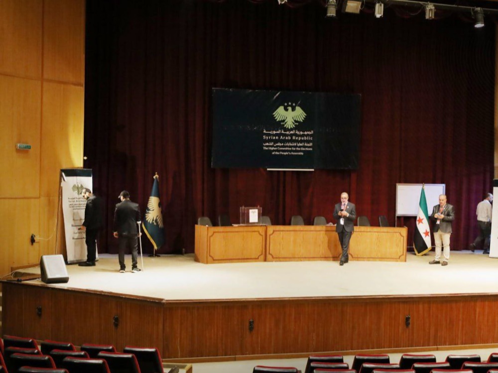 ممثلو بعثات دبلوماسية وسفراء دول يطّلعون على سير العملية الانتخابية في دمشق