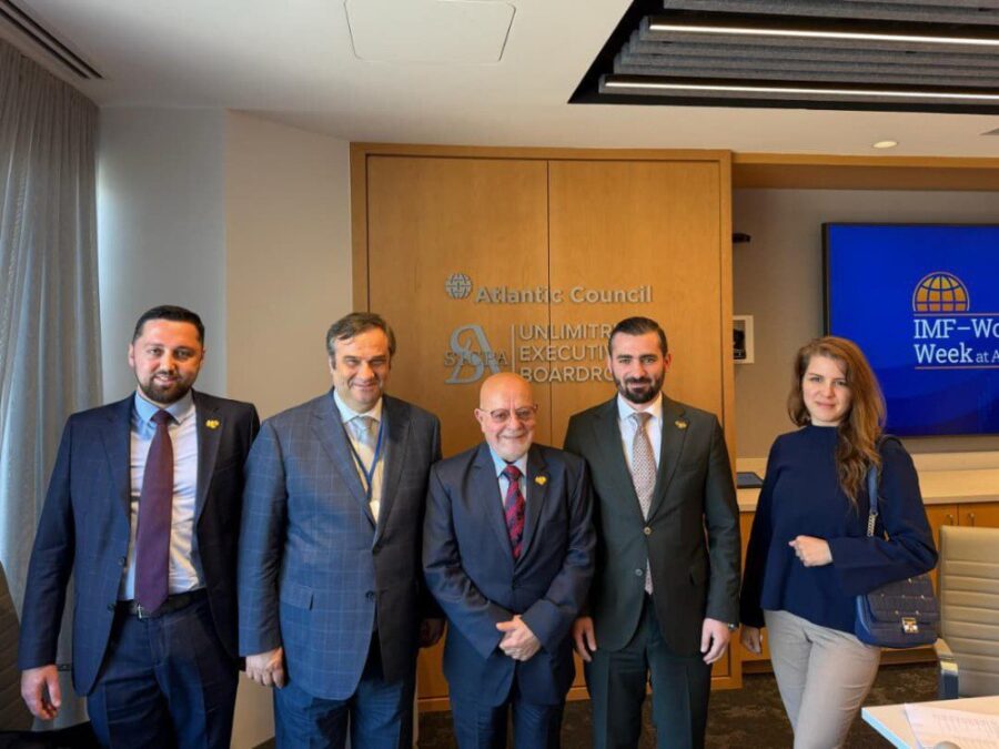 الشعار يبحث مع المجلس الأطلسي تعزيز التعاون الاقتصادي