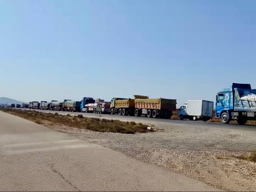 نشاط في حركة النقل والتجارة على طريق دمشق – السويداء