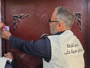 تلبية لمطالب الأهالي.. حملة تشميع وإغلاق لورشات ومعامل صهر الرصاص في حلب