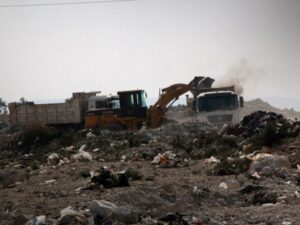 حلب.. حملة لترحيل مكبّات "عين العصافير" بعد مطالبات شعبية