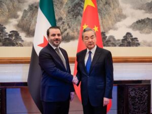 الشيباني يلتقي نظيره الصيني لبحث العلاقات الثنائية بين البلدين