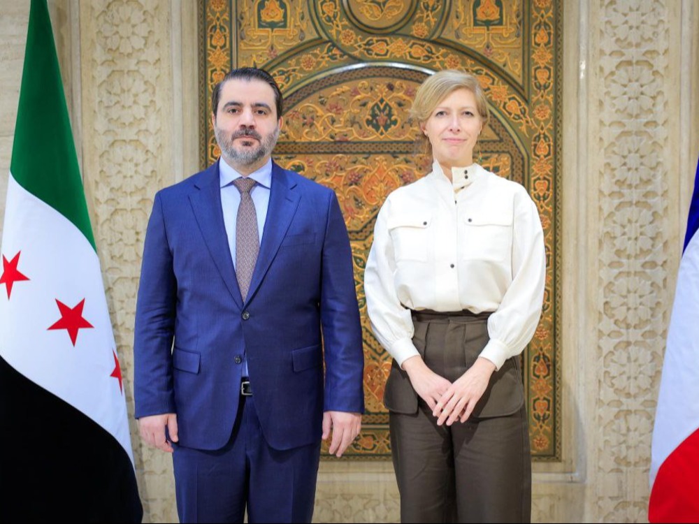 وزير الخارجية والمغتربين يستقبل المستشارة السياسية للرئيس الفرنسي في دمشق