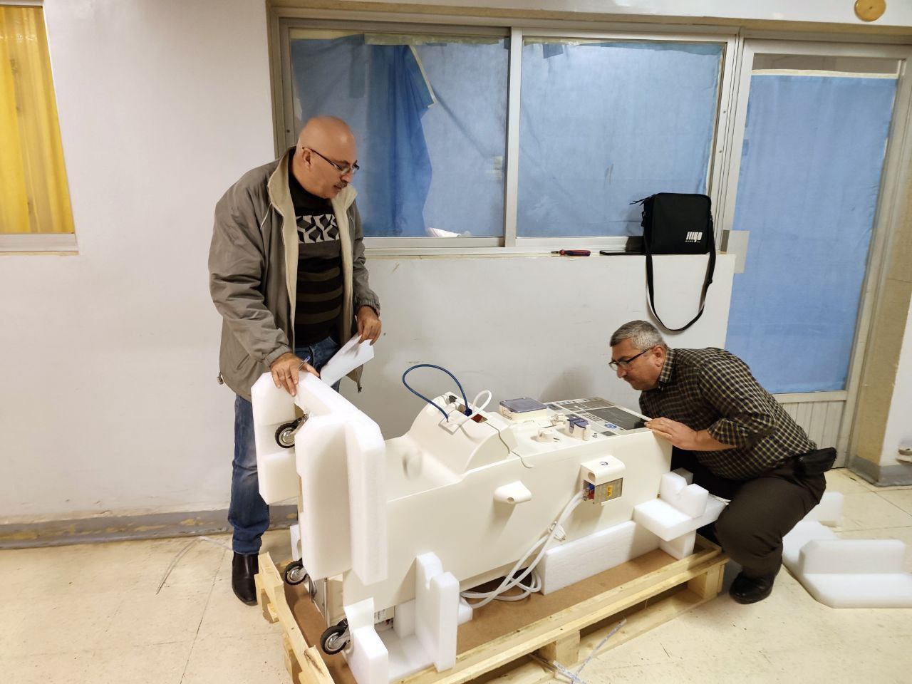 تزويد مشفى الجولان الوطني بثلاثة أجهزة غسيل كلى حديثة