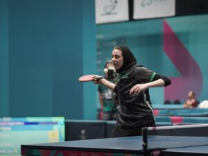 هند ظاظا تحصد فضية فردي كرة الطاولة في دورة التضامن الإسلامي
