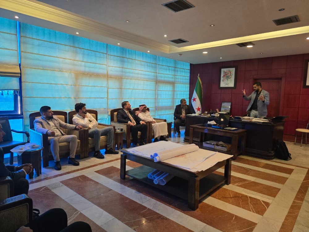 انطلاق مبادرة بناء المنطقة الصناعية السعودية في حسياء بحمص