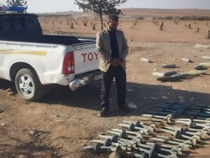 الأمن الداخلي يضبط كمية من الصواريخ المضادة للدروع بريف حمص