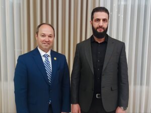 نائب أمريكي يشيد بلقائه مع الرئيس الشرع في واشنطن