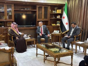 وزير الزراعة يبحث مع السفير السعودي سبل التعاون وتبادل الخبرات