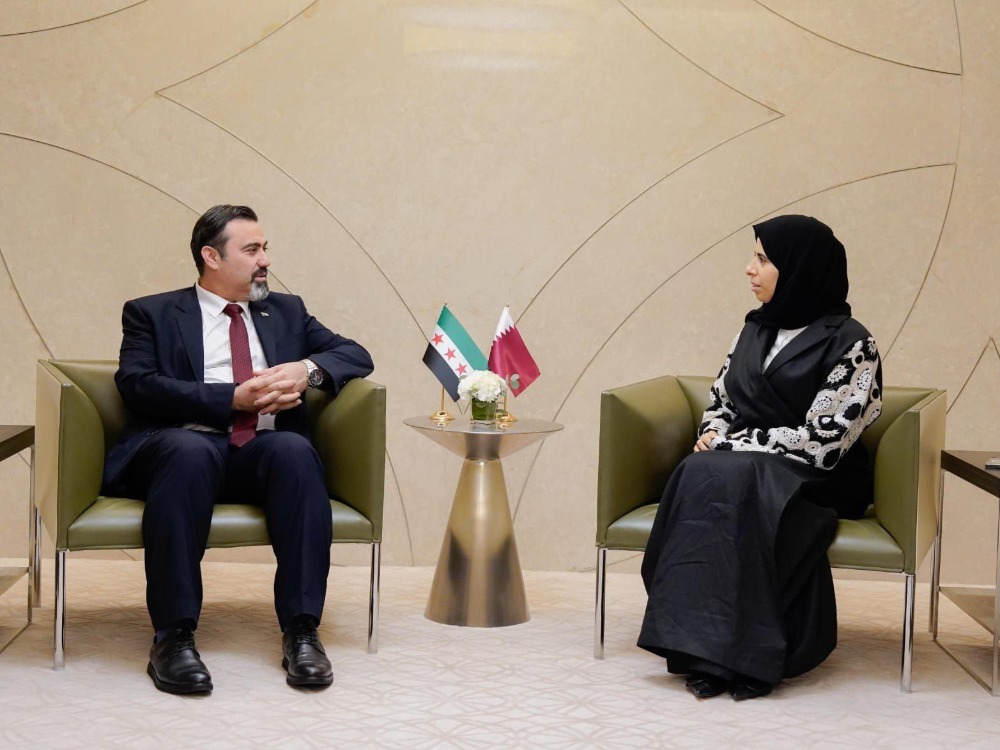 وزير التربية والتعليم يثمن دعم قطر للعملية التعليمية في سوريا