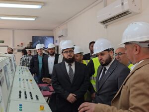 وزارة الطاقة تفتتح معمل غسيل وتجفيف الفوسفات في خنيفيس شرق حمص