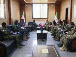 وزارة الدفاع تبحث مع الأندوف آليات التنسيق على خطوط الفصل مع الجانب الإسرائيلي