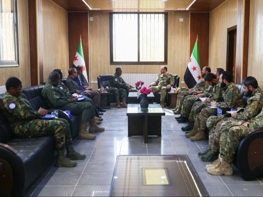 وزارة الدفاع تبحث مع الأندوف آليات التنسيق على خطوط الفصل مع الجانب الإسرائيلي