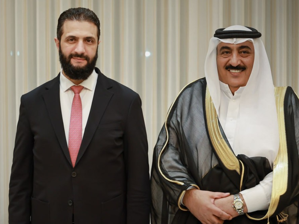 الرئيس الشرع يبحث مع شيخ قبيلة شمر آخر مستجدات الأوضاع في سوريا