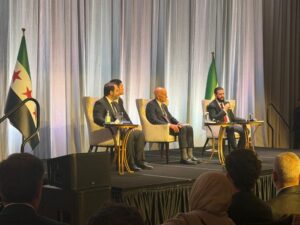 الرئيس الشرع للجالية السورية بواشنطن: وحدة الشعب السوري أعظم رأس مال للوطن