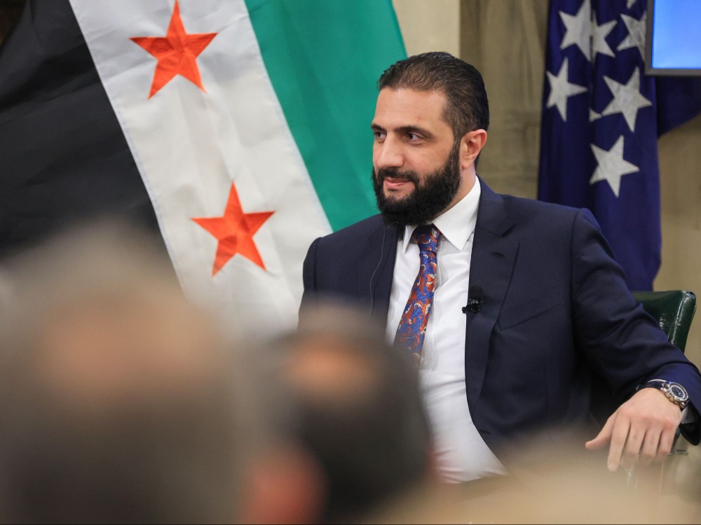 الرئيس الشرع يصل إلى الولايات المتحدة الأمريكية