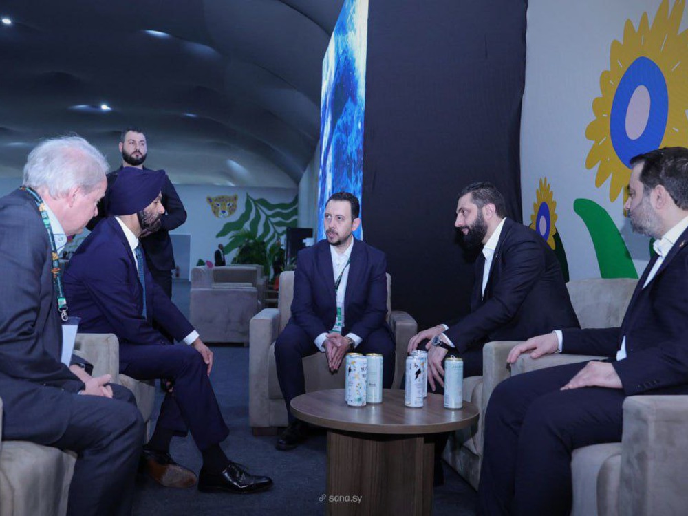 الرئيس الشرع يلتقي رئيس مجموعة البنك الدولي على هامش قمة المناخ