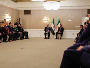 الرئيس الشرع يشيد بجهود المنظمات السورية في واشنطن