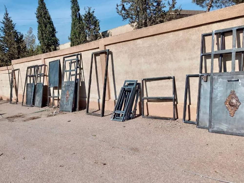 السويداء.. استكمال أعمال الترميم والتأهيل الشامل في قرية أم حارتين