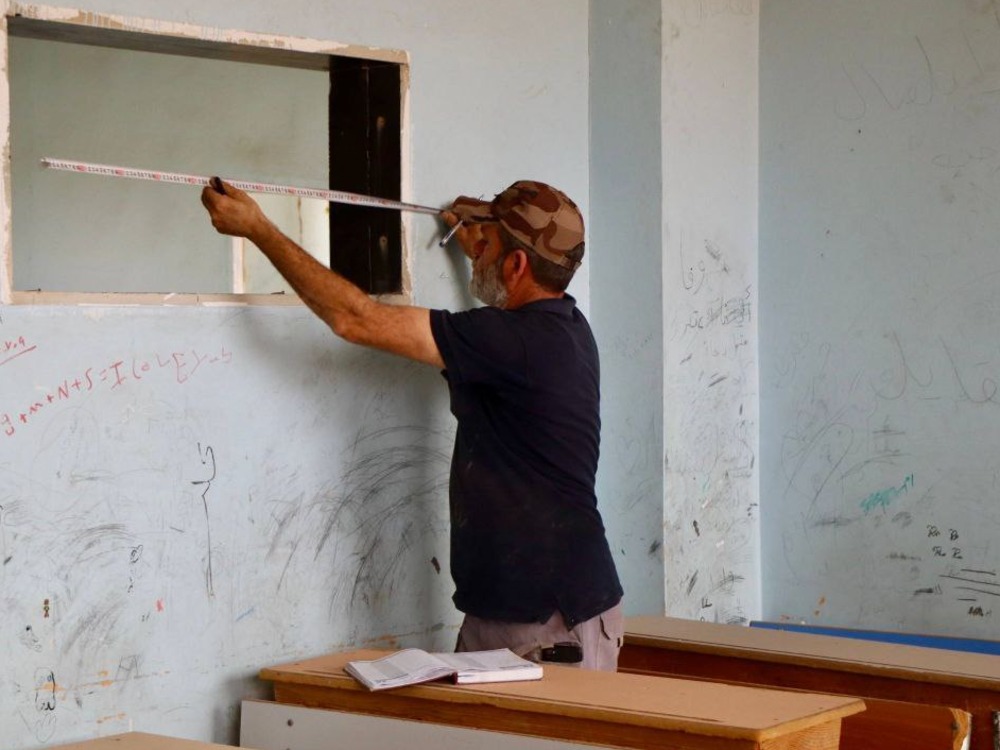 اليونيسف تبدأ خطة لإصلاح مدارس متضررة في ريف السويداء الغربي