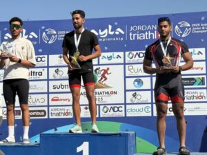 سوريا تحصد ثلاث ذهبيات في بطولة آسيا للترياثلون بالأردن