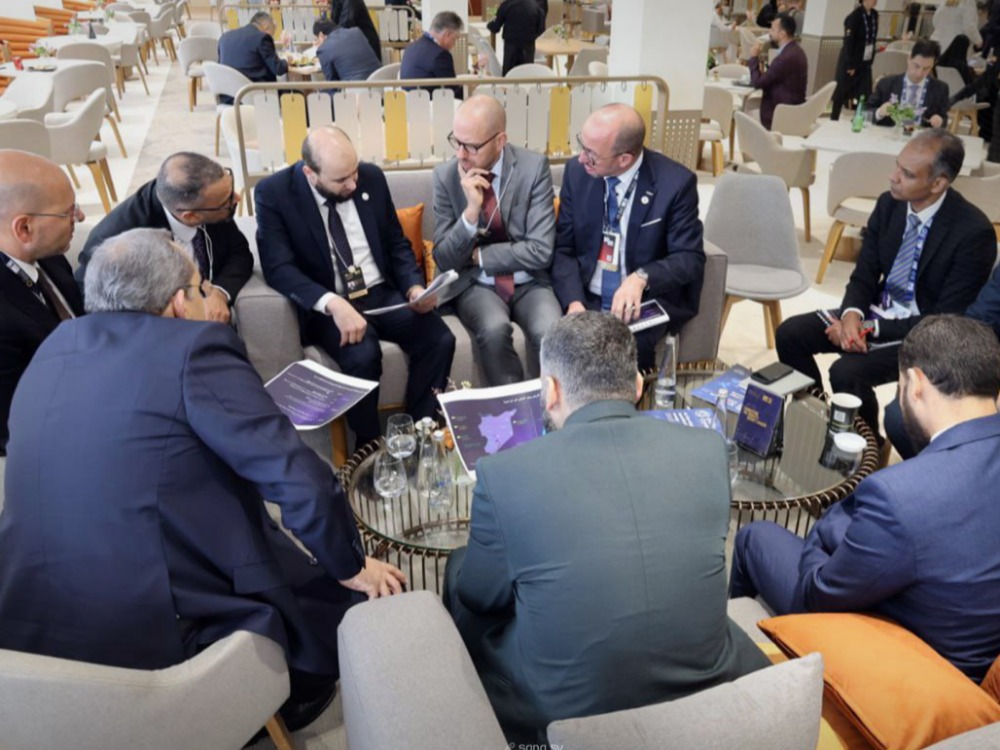 مشاركة سورية في فعاليات مؤتمر أبوظبي الدولي للبترول أديبك 2025