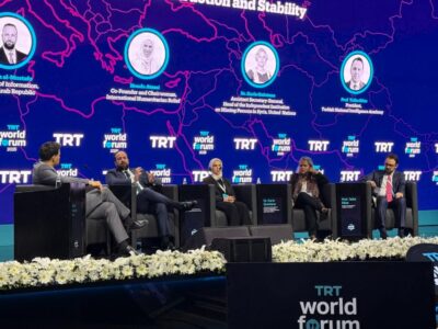 وزير الإعلام يعرض رؤية سوريا الإعلامية في منتدى TRT WORLD