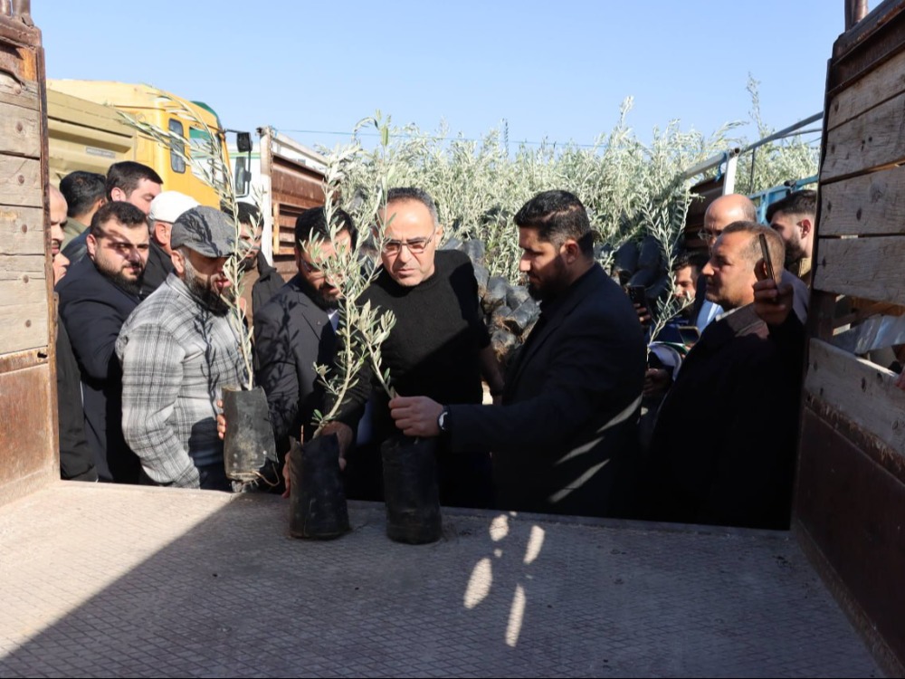 وزير الزراعة يصل إدلب للمشاركة في إطلاق حملة "معاً لنعيد إدلب خضراء"
